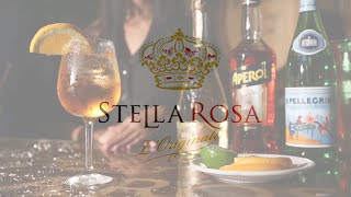 Stella Rosa Spritz Cocktail Recipe  STELLA ROSA TV [upl. by Llerdnad]