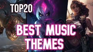 TOP 20 Best Music Themes  League of Legends [upl. by Ainos568]