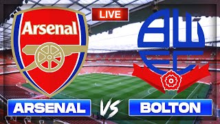 Arsenal vs Bolton LIVE Carabao Cup Stream with Jamzor [upl. by Senoj]