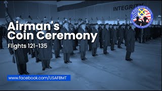 USAF BMT Airmans Coin Ceremony Flights 121135  January 24 2024 [upl. by Osbert]