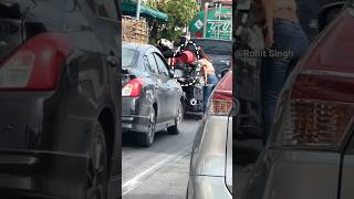 Most unusual incident at traffic signal shortsvideo [upl. by Ginsburg20]