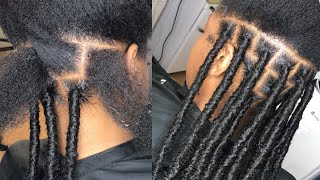 Cant braid Try BRAIDLESS Faux Locs The easiest faux locs tutorial for beginners  Outre hair [upl. by Doowron]