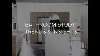 Design amp Renovating Trends from our 2017 Houzz Bathroom Study Webinar [upl. by Darren]