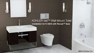 Installation  Veil Toilet with Reveal Seat [upl. by Wang]