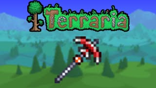 How to Make an Adamantite Pickaxe in Terraria Tutorial 1449 [upl. by Mckay]