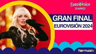 Gran Final de EUROVISIÓN 2024 con la actuación de Nebulossa en directo  Eurovisión Diaries [upl. by Anehta]