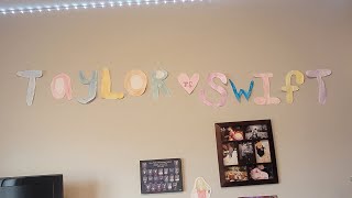 give my room a DIY taylor swift makeover [upl. by Ulrikaumeko]