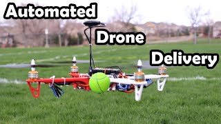 How to make Automated Delivery Drone  w Pixhawk Geofencing RTL Automated Package Delivery [upl. by Rosana]