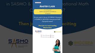 🚀 Join Our SASMO amp IMOCSEA Math Excellence Masterclass 🚀 [upl. by Sitnerp]