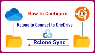 How to Configure Rclone SYNC with OneDrive on UbuntuDebian [upl. by Norrad]