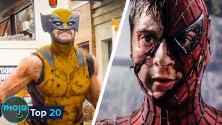 Top 20 Best Action Scenes in Marvel Movies [upl. by Eehtomit288]