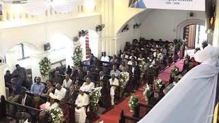 LIVE IBADA YA KUAGA MWILI WA EDWARD LOWASSA KWENYE KANISA LA KKKT USHARIKA WA AZANIA [upl. by Zohara758]