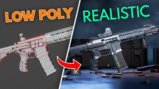 How We Went From LowPoly to Realistic Gun Models [upl. by Ajroj]