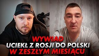 Rosjanin uciekł z Rosji do Polski Niesamowita historia [upl. by Clie]