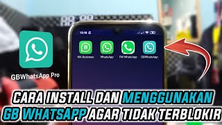 cara install wa gb download gb whatsapp buat akun wa anti blokir [upl. by Yrogreg]