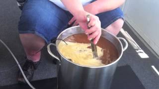 How I Brew All Grain Beer Using the quotBrew in a Bagquot Method BIAB [upl. by Tomchay]