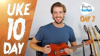 Ukulele Lesson 2  FREE 10 Day Ukulele Starter Course [upl. by Bing]