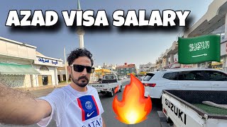 Azad visa salary🇸🇦and family driver salary💵Kya hota hai🔥 [upl. by Fatma458]