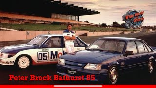 Peter Brock’s Bathurst 1985 Skills Were Beyond Genius [upl. by Aneeroc]