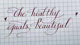 How Write Beautiful Italic  Amazing Write Art on Another Level [upl. by Assenay68]