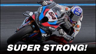 AMAZING Toprak Razgatlioglu Leads FP1 WSBK Magny Cours France ahead of Gerloff and vanDerMark [upl. by Petuu]