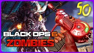 FAIL😢 DESAFÍO RONDA 50 y EASTER EGG de TERMINUS para DARK OPS en BLACK OPS 6 ZOMBIES [upl. by Idnal]