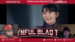 The Queens are Partying Synful Blaq Reacts  BABYMETAL  Arkadia [upl. by Eanert489]