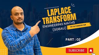 PART  02 LAPLACE TRANSFORM  ENGINEERING MATHEMATICS  IMPORTANT FORMULAES  MATHS SOLUTION [upl. by Esilahc]