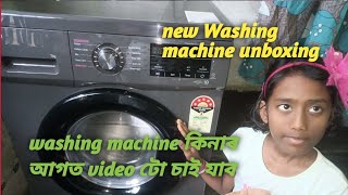 fully automatic washing machine Live DemoNew smart washing Machine unboxing video [upl. by Onofredo]