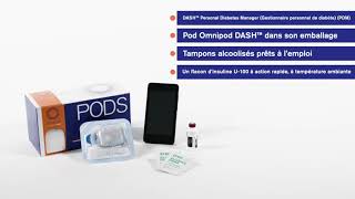 Formation sur la pompe à insuline Omnipod DASH® – Matériel nécessaire pour configurer un nouveau Pod [upl. by Lane426]