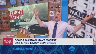 In a duopoly everybody wins if they stay in business says Jim Cramer [upl. by Yelnoc]