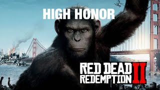 Caeser’s Death with May I Stand Unshaken High Honor RDR 2 [upl. by Naruq]