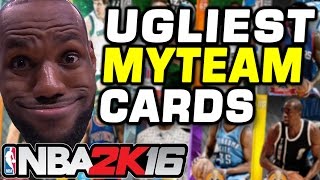 Ugliest NBA myTeam Cards [upl. by Ididn778]