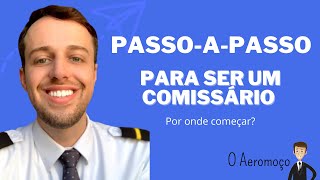 PassoaPasso para ser comissário de voo [upl. by Ronald717]