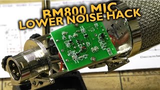 BM800 microphone low noise hack [upl. by Trinee]