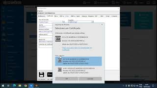 Configurando certificado digital configurações fiscais  programa CCOMÉRCIO [upl. by Nolyad990]