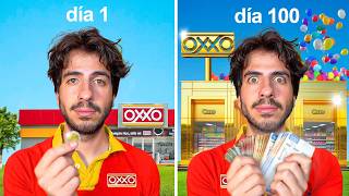 Día 1 vs 100 de mi nuevo oxxo [upl. by Jakob]