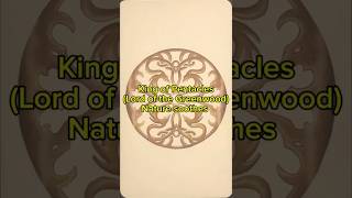 Fantastical Creatures King of Pentacles  Lord of the Greenwood guidance tarotreading help [upl. by Misti]