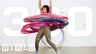 Why Its Almost Impossible to Spin 300 Hula Hoops At Once  WIRED [upl. by Halpern]