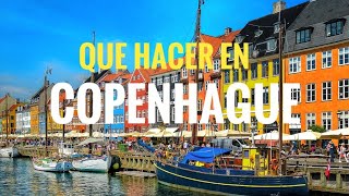 Que ver en Copenhague  15 Lugares Imprescindibles Lecciones de Viaje [upl. by Maidy]