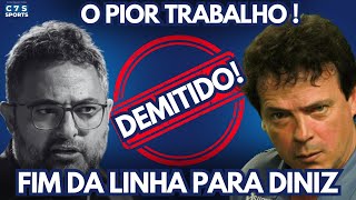 FIM DA LINHA PARA O DINIZ NO CRUZEIRO [upl. by Aiki]