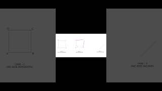 Construction of Square geometricaldrawing Shorts [upl. by Adgam]