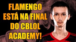 FLAMENGO VENCE A RENSGA E ESTÁ NA FINAL DO CBLOL ACADEMY POLÊMICA DAS HASHTAGS [upl. by Cerallua664]