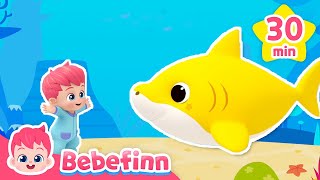 Baby Shark Doo Doo Doo with BebefinnㅣKids Song CompilationㅣBebefinn Nursery Rhymes [upl. by Caprice]