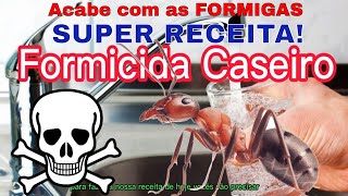 COMO ACABAR COM AS FORMIGAS LAVA PÉ  O MELHOR FORMICIDA CASEIRO DO MUNDO  FORMIGAS NUNCA MAIS [upl. by Maisie]