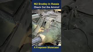 Captured Bradley IFV in Russia Detailed Look at Its Firepower and Condition [upl. by Asilegna740]