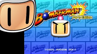 Bomberman 1 ON STEROIDS Bomberman Party Edition PS1 2000 [upl. by Annovy]