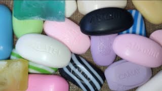 ASMR Unpacking soap satisfaction respect asmrsoap nomusic notalking asmrsoap [upl. by Inalaehak]