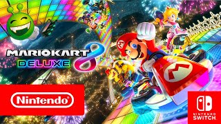 MARIO KART 8 DELUXE Nederlands Gesproken Paddenstoelbeker  Super Mario Bros Auto Spelletjes Switch [upl. by Noelani]