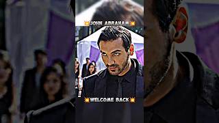 JOHN ABRAHAM  WELCOME BACK MOVIE shorts johnabraham status attitude movie [upl. by Anaya432]